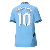 Fotbalové Dres Manchester City Jack Grealish #10 Dámské Domácí 2024-25 Krátký Rukáv